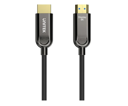 Kabel i złączka UNITEK Kabel optyczny HDMI 2.1 AOC 8K 120Hz 100m C11085GY01-100M